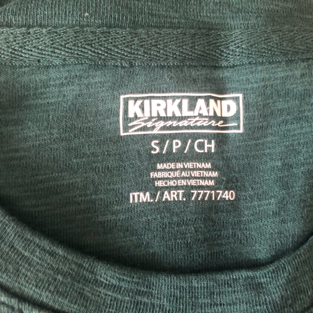 4-pack Kirkland Signature 100% Cotton Women’s Long Sleeve Slub Tee Shirt, Small - Picture 10 of 14